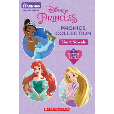 Disney Learning: Disney Princess Phonics Collection: Short Vowels (paperback) - by Scholastic