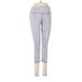 RBX Leggings Skinny Leg Cropped: Blue Marled Bottoms - Women's Size Medium