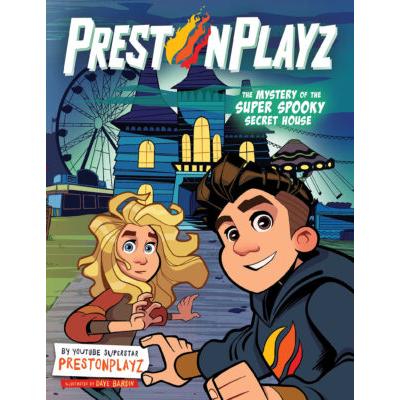PrestonPlays: Mystery of Super Spooky Secret House (paperback) - by PrestonPlayz