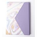 Journal: Foldover Purple Marble