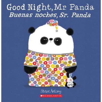 Good Night, Mr. Panda (Bilingual) (paperback) - by Steve Antony