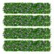 Artificial Ivy Fence Screening, 78.74x27.55" Artificial Garden Screening Fence Privacy Hedge Screen Expanding Leaf Trellis, Expandable Faux Privacy Fence for Garden, Balcony, Outdoor, Panels Tacery