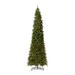 13ft. Artificial Slim Green Mountain Pine Christmas Tree with 1360 Warm White LED Lights and 3924 Bendable Branches - Nearly Natural T4534