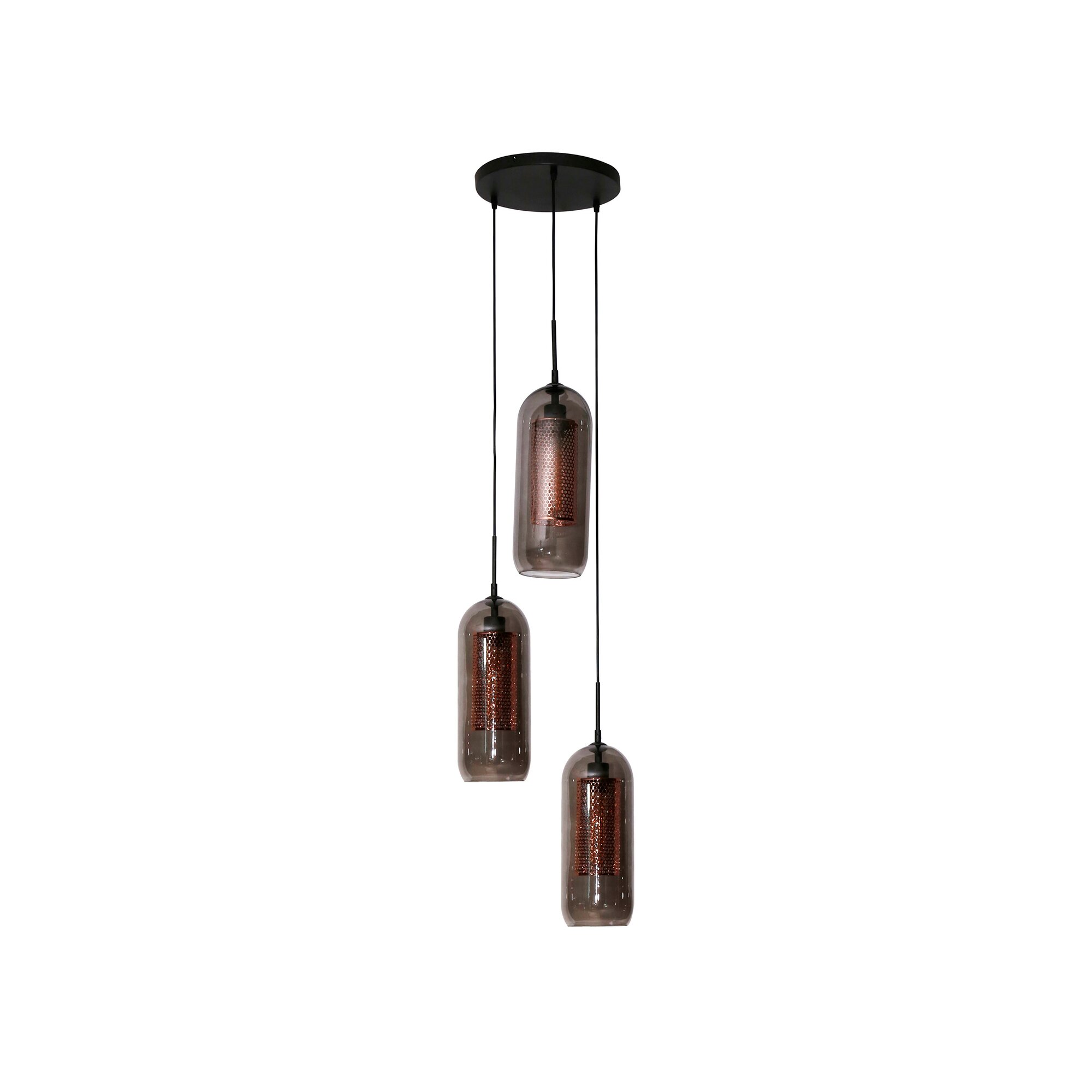 designline »Smoke« Hängelampe 35x180x35 cm Image