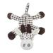 dog plush toys Plush Pet Toys Supplies Cartoon Pet Dog Toys Plush Dog Toys Squeaky Dog Chew Toys for Small Dogs Brown