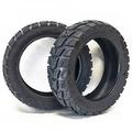 ALSLIAO 10 Inch 10X2.75-6.5 Scooter Tire 10X2.70-6.5 Tubeless Off-Road Tires