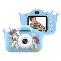 Anself Cute Digital Camera for Kids 48MP Children Camera with Dual Lenses 32GB Memory Card Birthday Gift