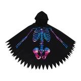 Halloween Costumes Skull Cape Skeleton Cloak Party Supplies Horror Jacket Devil Costume Cosplay Accessories for Medieval Masquerade Wedding Adults