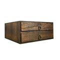 1pc Wooden Storage Box Drawer Type Sundries Organizer Box Storage Container