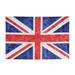 DouZhe United Kingdom Flag Patriotic Sign Banner Hanging Banners Backdrop Festive Party Decor for Indoor Outdoor 47 x 71 Inches