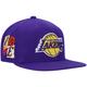 "Casquette Snapback violette Los Angeles Lakers All Love Mitchell & Ness pour hommes - Homme Taille: OSFA"