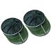 2pcs Foldable Mesh Portable Fish Protection Net Protector Fishing Gear for Outdoor Outside (30x200cm)