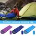 Opolski Lightweight Sleeping Bag Envelope Machine Washable Winter Sleeping Bag Hiking Backpacking Outdoor Camping Sleeping Bag 2 Navy Blue