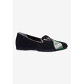 Women's New Year Casual Flat by J. Renee in Black (Size 7 1/2 M)