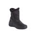 Wide Width Women's Rikki Waterproof Boot by TOTES in Black (Size 7 W)