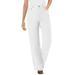 Plus Size Women's Perfect Relaxed Cotton Jean by Woman Within in White (Size 44 WP)