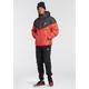 Windbreaker NIKE SPORTSWEAR "STORM-FIT WINDRUNNER MEN'S INSULATED HOODED JACKET" Gr. M, bunt (black, university red, sail) Herren Jacken Outdoorjacken