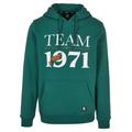 Hoodie STARTER BLACK LABEL "Herren Starter team 1971 Hoody" Gr. XL, grün (darkfreshgreen) Herren Sweatshirts