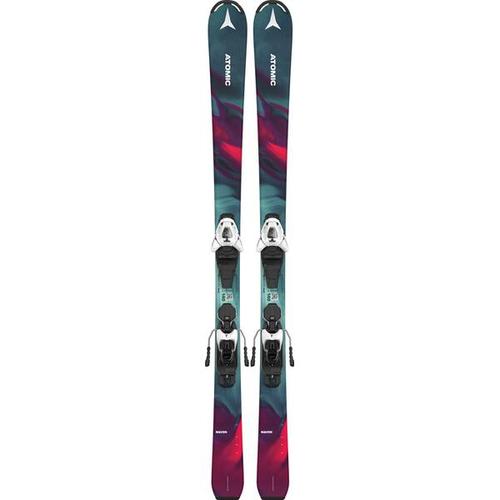 ATOMIC Kinder All-Mountain Ski MAVEN GIRL 130-150 + L 6 GW Ka, Größe 150 in Grau