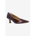 Wide Width Women's Ellsey Pump by J. Renee in Bronze (Size 8 1/2 W)