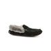 Women's Aussie Moc Slippers by LAMO in Black (Size 8 M)