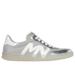 Skechers Women's Mark Nason: New Wave Cup - The Rally Sneaker | Size 6.5 | Silver | Textile/Leather/Synthetic