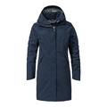 Schöffel Damen Parka Sardegna Regen Mantel, Navy Blazer, 48 EU