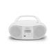 Roberts Zoombox 4 DAB/DAB+/FM boombox with Bluetooth, White