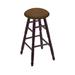 Holland Bar Stool Swivel Upholsetered 36" Bar Stool Wood/Upholstered in Gray/Brown | Counter Stool (24" Seat Height) | Wayfair RC24MTDC026