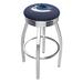 Holland Bar Stool NHL 25" Swivel Bar Stool Upholstered/Metal in Gray | Bar Stool ( 30" Seat Height) | Wayfair L8C3C30PhiFly-B