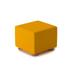 Palmieri Pods by Dre Cube Soft Seating in Yellow/Black | 17 H x 20 W x 20 D in | Wayfair PO-40-BL-BS-SI-012