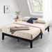 Red Barrel Studio® Harlow Solid Wood Platform Bed Wood in Black | King | Wayfair 652C8EDE77714E06875F1C51CECE8463