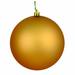 Freeport Park® Holiday Solid Ball Ornament only, Copper in Yellow | 6 H x 6 W x 6 D in | Wayfair 6570E3C083F74DF8A476FC015DA58A09