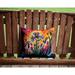 Winston Porter Mahaveer Other/No Pattern Indoor/Outdoor Throw Pillow Polyester/Polyfill blend | 14 H x 14 W x 3 D in | Wayfair