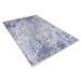 Blue 59 x 32 x 0.4 in Area Rug - 17 Stories Jamarra Modern Cotton Digital Print Area Rug Metal | 59 H x 32 W x 0.4 D in | Wayfair