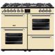 BELLING Kensington 100DFT Dual Fuel Range Cooker - Cream & Chrome, Cream