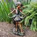 Fairy 17 H Angel Garden Statue In Bronze Finish Large Outdoor Figurine