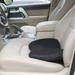 TISHIJIE Car Seat Cushion - Comfort Memory Foam Car Seat Cushions for Driving - Low Back & Tailbone Pain Relief Pad (Black)