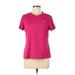 Adidas Active T-Shirt: Pink Activewear - Women's Size Medium