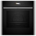 Neff B54CR31N0B N70 Built In Slide & Hide, Circo Therm Single Oven - Stainless Steel