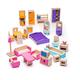 Bigjigs Toys Heritage Wooden Dolls House Furniture Set - 27 Piece Dollhouse Furniture Set for Wooden Doll Houses, Quality Wooden Furniture for Dollhouses