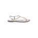 Sam Edelman Sandals: Ivory Shoes - Women's Size 9 1/2 - Open Toe