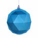 The Holiday Aisle® 8" Geometric Ball Ornament Plastic in Green/Blue | 8 H x 8 W x 8 D in | Wayfair 28252F10980A4F9DA26F00E0B61B9EF6