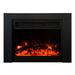 Latitude Run® Honor Electric Fireplace Insert in Black | 28" H x 25" W x 15" D | Wayfair BC0C9E3ACF094402BF62DCE94C505582