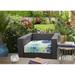 Sorra Home Gardenia Seaglass Indoor/Outdoor Corded Deep Seating Cushion