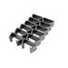 12PCS Pack Outdoor Furniture Set Sofa Patio Sectional Connectors Wicker Furniture Accessories Alignment Fasteners Non-Slip Clamps for Rattan Furniture Garden Sofa