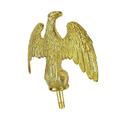 7 Handcrafted Gold Eagle Finial Head Flagpole Topper for 16 20 and 25 Flag Pole