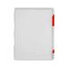 Baocc Kitchen Organizers And Storage A4 Transparent Storage Box Clear Plastic Document Paper Filling Case File Box Storage Red
