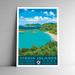 Virgin Islands National Park Vintage Travel Poster / Postcard WPA Style Retro Art Print