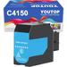 YOUTOP Remanufactured 1PK 24B6516 Cyan Toner Cartridge Replacement for Lexmark C4150